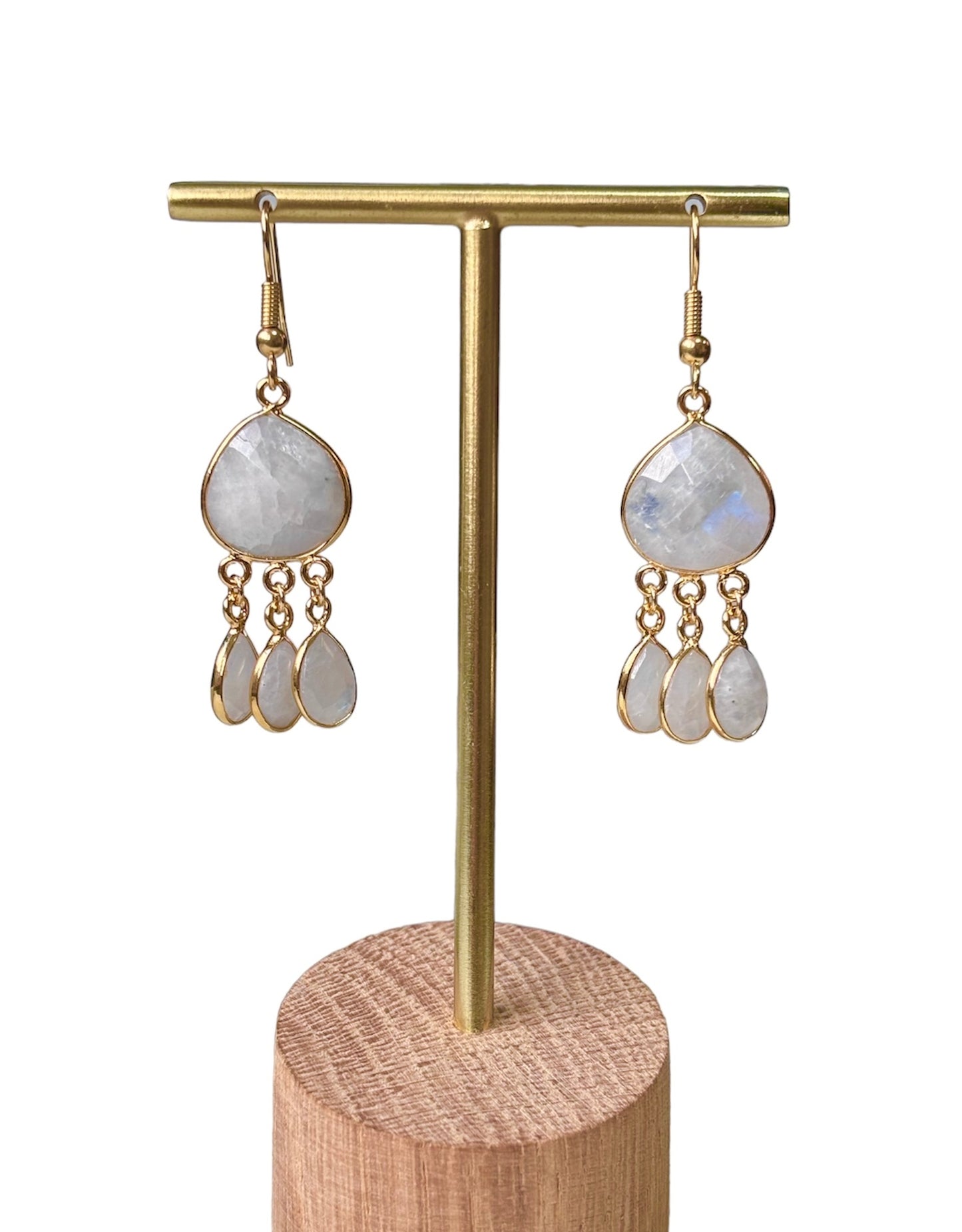 Boucles d'oreilles Levie PERLE DE LUNE