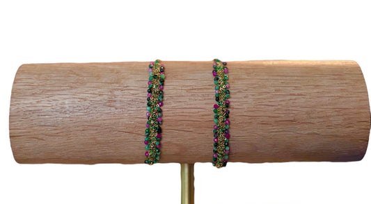 Bracelet Jeanne RUBIS-ZOISITE