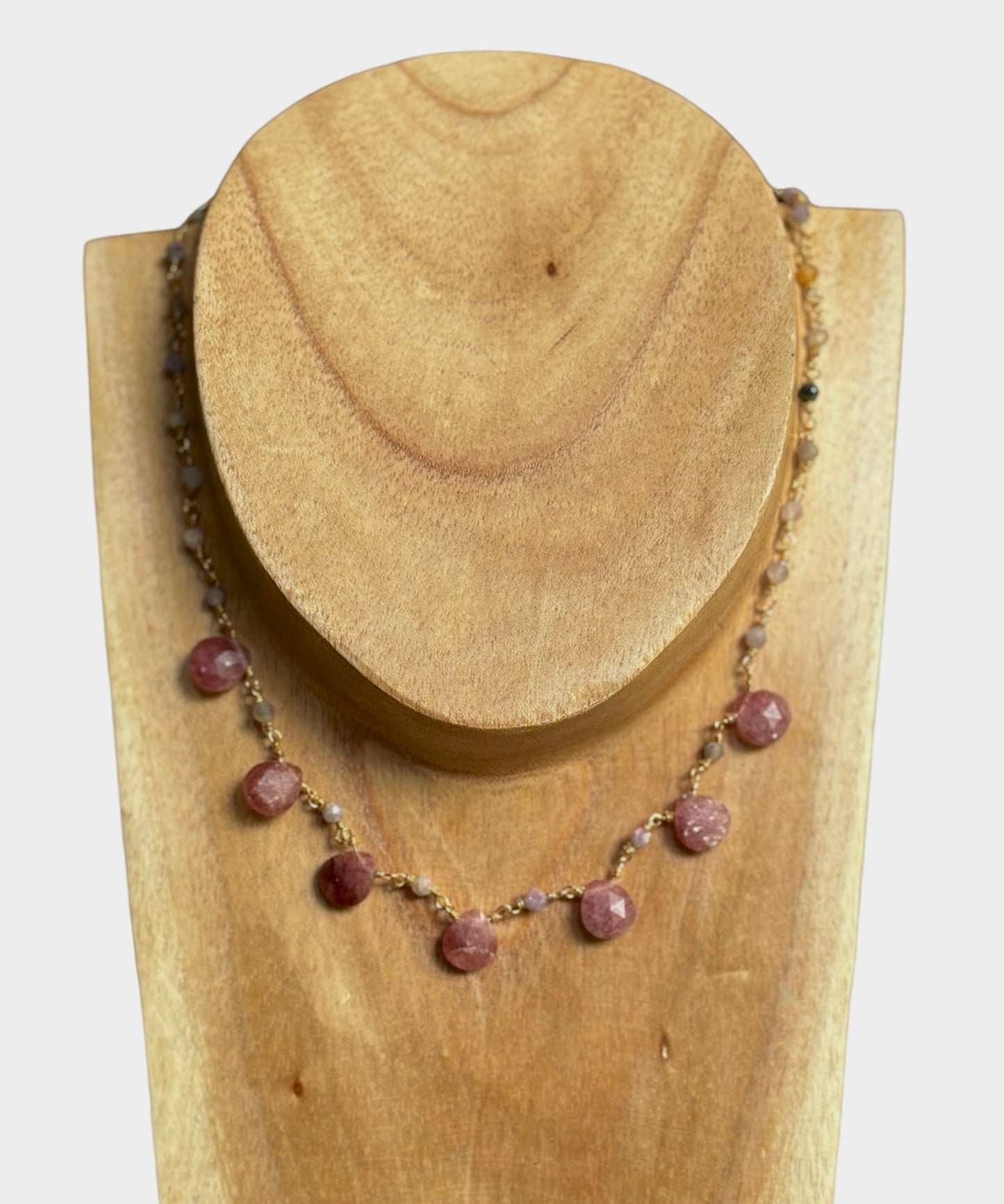 Collier Sarah QUARTZ STRAWBERRY