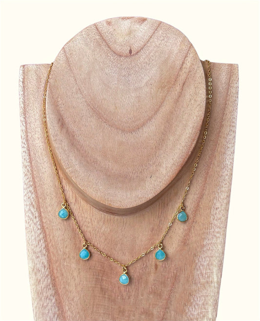 Collier Clairette AMAZONITE