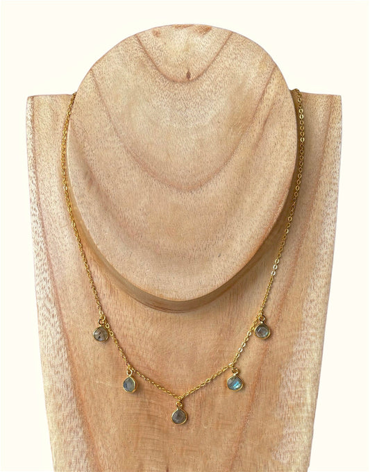 Collier Clairette LABRADORITE